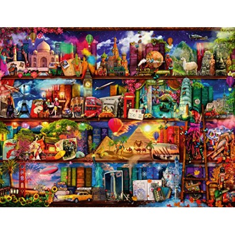 Ravensburger Travel Shelves, 2000pc Jigsaw puzzle
