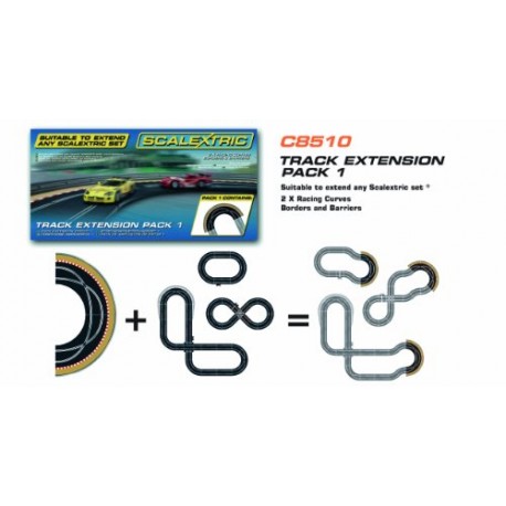 Scalextric C8510 Track Extension Pack 1