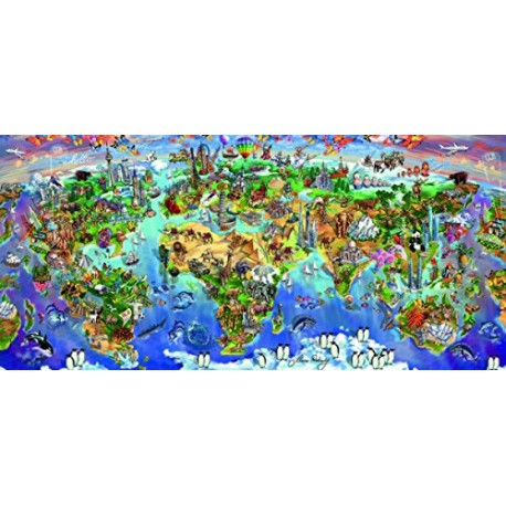 Ravensburger World Wonders Panoramic, 2000pc Jigsaw puzzle