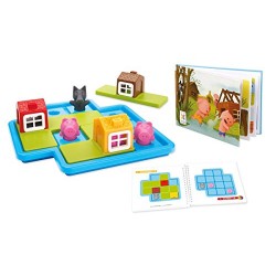 Smart Games SG019, The Three Little Piggies Deluxe