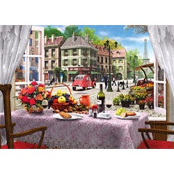 Gibsons Paris and Venice Jigsaw Puzzle (4 x 500