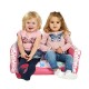 Peppa Pig Inflatable Kids Mini Sofa and Flip Out Lounger