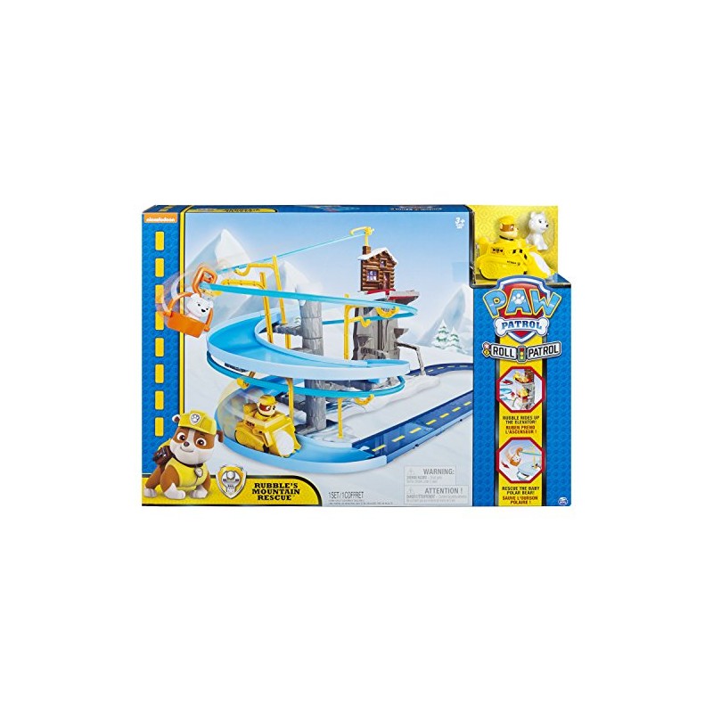 rubble's mountain rescue track set