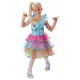 Rubie's Official Rainbow Dash My Little Pony Fancy Dress Girls Cartoon Childs Kids Costume Outfit
