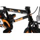 Sonic Scamp Kids' Kids Bike Black 1 speed mag style wheels fully enclosed chainguard and easy reach brakes