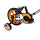 Sonic Scamp Kids' Kids Bike Black 1 speed mag style wheels fully enclosed chainguard and easy reach brakes