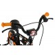 Sonic Scamp Kids' Kids Bike Black 1 speed mag style wheels fully enclosed chainguard and easy reach brakes