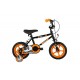 Sonic Scamp Kids' Kids Bike Black 1 speed mag style wheels fully enclosed chainguard and easy reach brakes