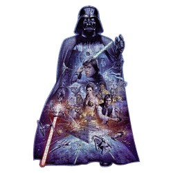 Ravensburger Darth Vader, 1098pc Silhouette Jigsaw puzzle