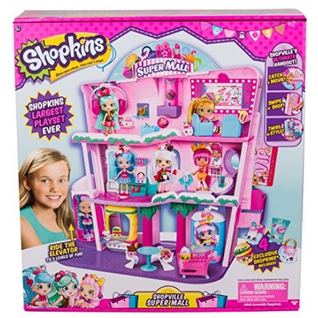 Shopkins Shoppies Super Mall Playset