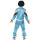 Smiffy's Adult Men's 80's Height of Fashion Shell Suit Costume, Jacket and Trousers, Back to the 80's, Serious Fun, Size