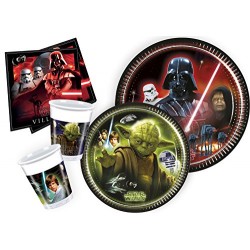 Ciao Y2532 Kit Party Festival in Table Star Wars for 24 persons (112 Pieces