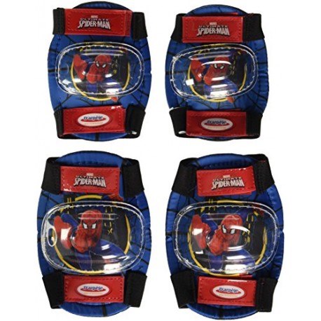 Spiderman Protective Helmet and Pads Set with Bag