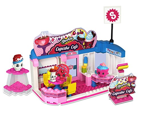 Shopkins Kinstructions Scene Pack Cupcake Cafe Building Set