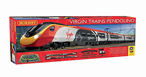 Hornby R1155 Virgin Trains Pendolino 00 Gauge Electric Train Set