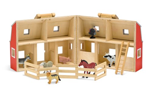 Fold & Go Mini Wooden Barn