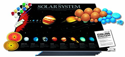 4M 3D Glow in the Dark Solar System Mobile Making Kit