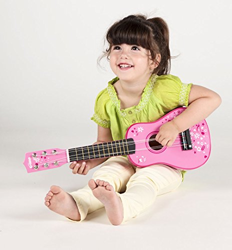 Tidlo Wooden Guitar (Pink)