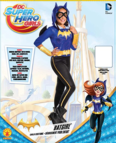 Rubie´s Batgirl Costume, Kids DC Super Hero Girls Outfit, Medium, Age 5