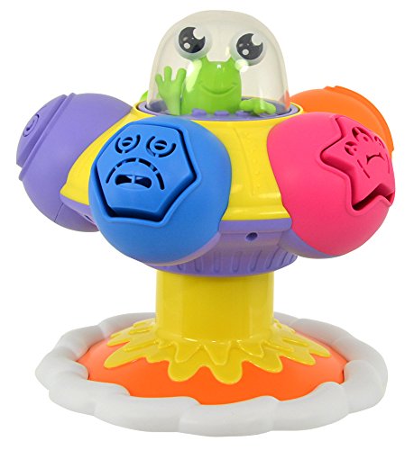 Toomies Sort & Pop Spinning UFO Preschool Toy