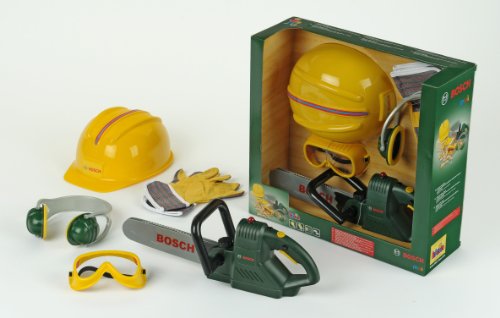 Bosch Set with Chainsaw, Helmet, Earmuff
