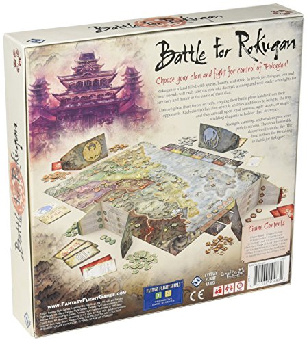 Fantasy Flight Games FFGL5B01 Battle for Rokugan Board Game