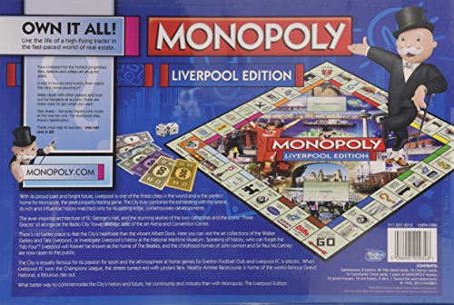 Liverpool City Monopoly Board Game