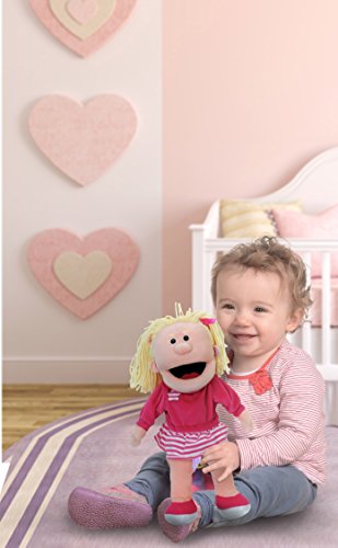 Girl Moving Mouth Hand Puppet