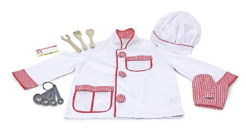 Melissa & Doug Chef Role Play Costume Dress