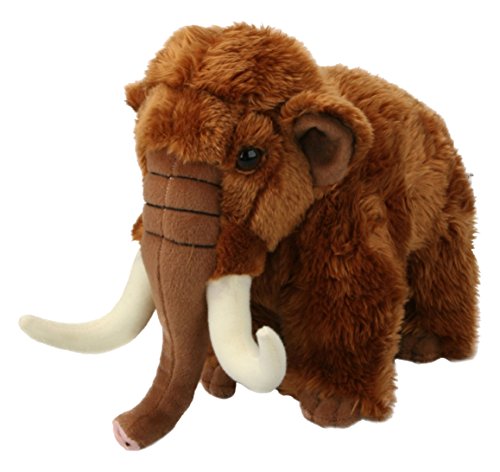Living Nature Woolly Mammoth Soft Plush Toy, 20 cm