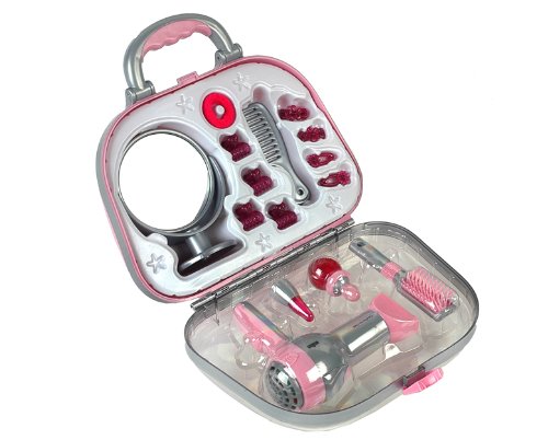 Theo Klein Toy Beauty case with Braun hairdryer