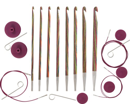 KnitPro Symfonie Crochet Hook Set Tunisian, Multi