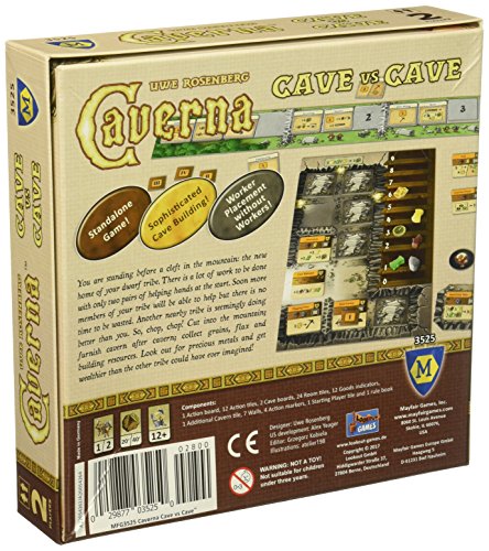 Mayfair Games Europe GmbH MFG03525 Caverna Cave vs Cave Board Game