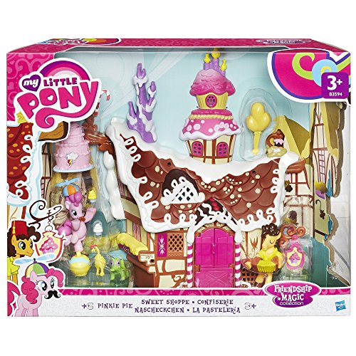 Hasbro My Little Pony Friendship is Magic Collection Pinkie Pie Sweet Shoppe Playset, Multi Hasbro My Little Pony Friendship is Magic Collection Pinkie Pie Sweet Shoppe Playset, Multi