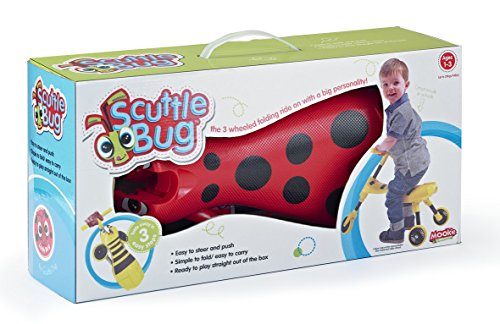 Scuttlebug Beetle (Red and Black)