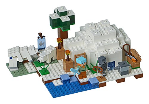 LEGO UK 21142 Minecraft the Polar Igloo Building Block