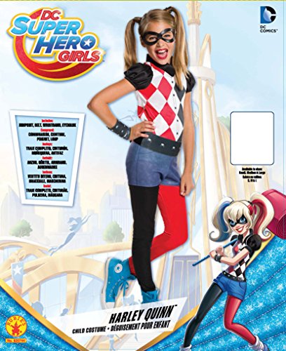 Rubie's Kid's DC Harley Quinn Costume, Medium, Age 5