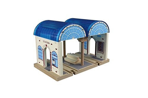 Toys for Play MA50955 Central Station Wooden Train Set