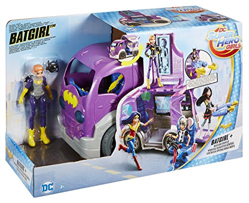 DC Super Hero Girls DVG94 Batgirl with Headquarters Vehicle