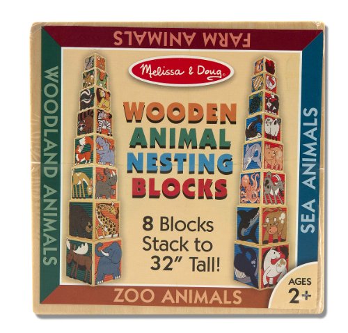 Melissa & Doug Wooden Animal Nesting Blocks Melissa & Doug Wooden Animal Nesting Blocks