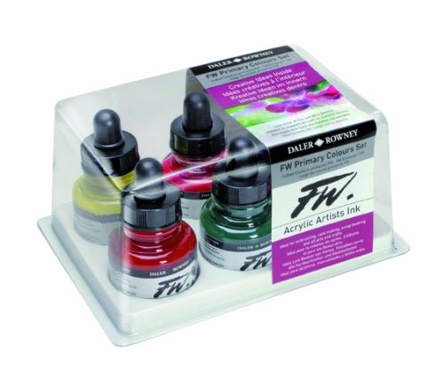 Daler Rowney Acrylic Ink Set (Pack of 6)