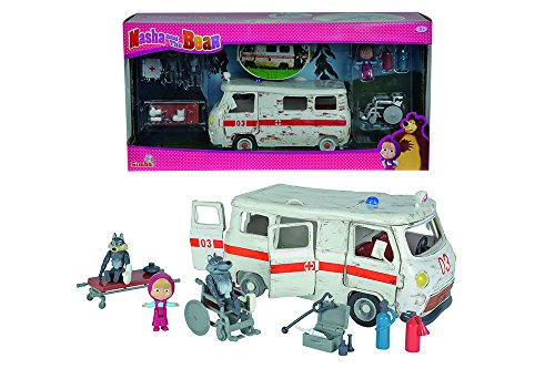 Simba 109309863 Masha Ambulance Play Set