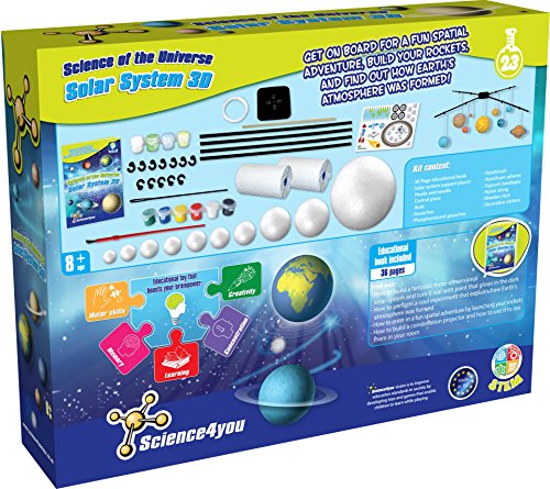 Science4You Science of The Universe 3D Solar System Educational STEM Toy