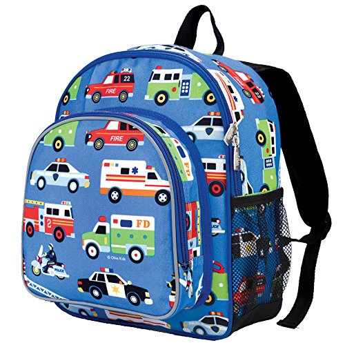Wildkin Toddler Action Vehicles Backpack, Multi