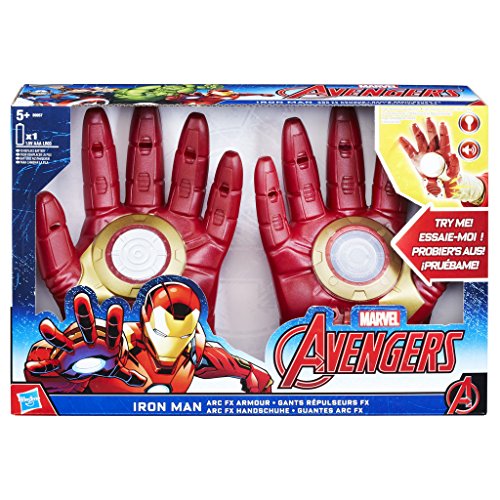 Avengers Marvel Iron Man Arc FX Gloves