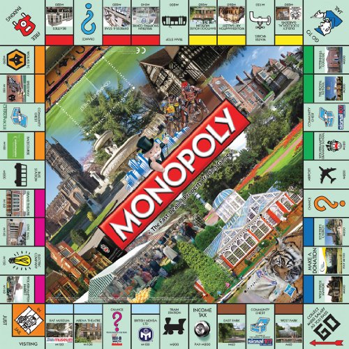 Wolverhampton Monopoly Board Game