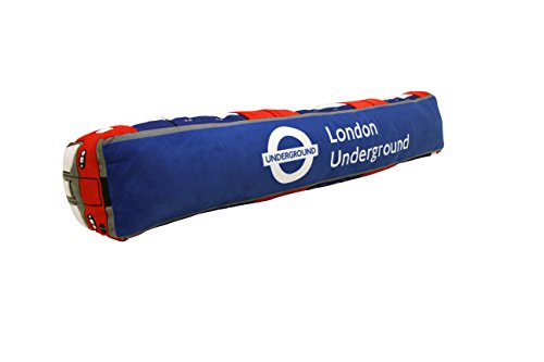 High Resolution Design London Underground 3D Giant Tube Train Plush Toy Cushion