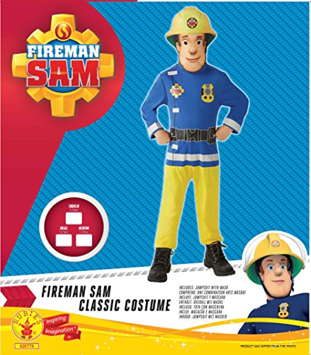 Rubie's Official Classic Fireman Sam, Child Costume