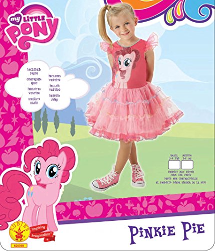 Rubie's Official My Little Pony Hasbro Pinkie Pie deluxe, Children Costume