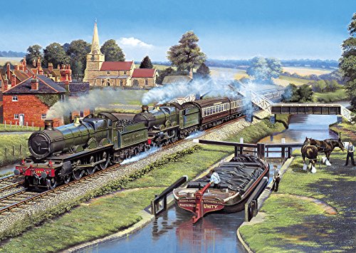 Gibsons The Glory of Steam Jigsaw Puzzle (4 x 500